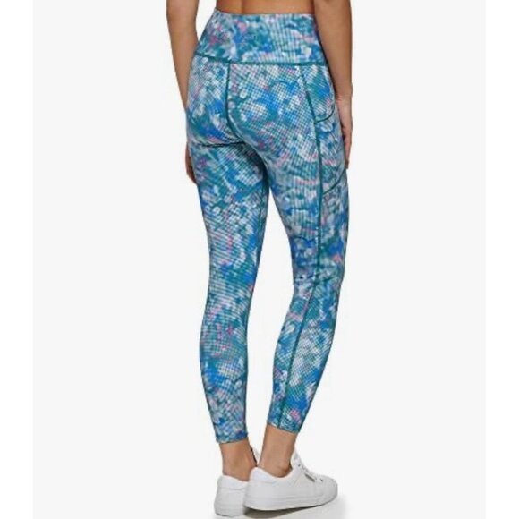 Calvin Klein Performance Women's Compression Printed High Waist Tight 7/8 NWT - Picture 2 of 15